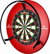 Mission Torus 270 Light - Beleuchtung für Sisal Dartboard - Black