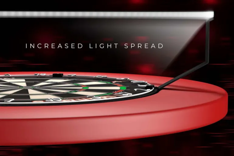 Mission Torus 270 Light - Beleuchtung für Sisal Dartboard - Silver