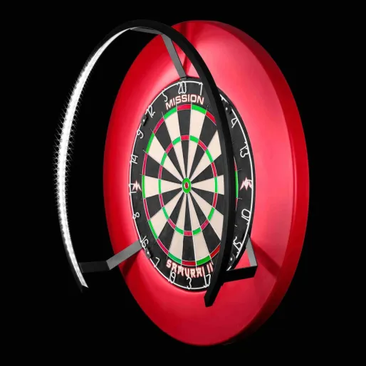 Mission Torus 270 Light - Beleuchtung für Sisal Dartboard - Silver