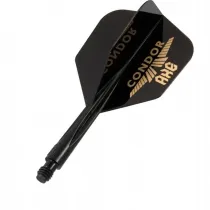 Condor Flights AXE Logo - Small - Short - Black & Gold CN250