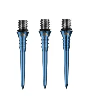 Mission Metallspitzen - Titan Pro - Grooved - Blue - 26 mm
