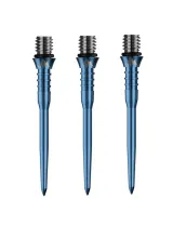 Mission Metallspitzen - Titan Pro - Grooved - Blue - 34 mm