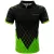 Harrows Shirt Paragon - Black & Green - S