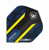 Winmau Flights Prism Alpha - Hexagon - Blue and Yellow W6915.183