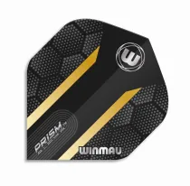 Winmau Flights Prism Alpha - Hexagon - Black and Gold W6915.185