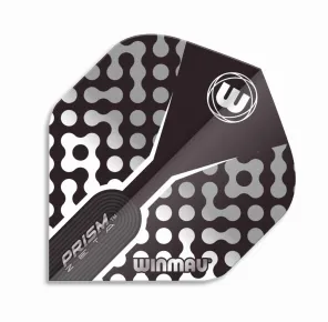 Winmau Flights Prism Zeta - White and Black W6915.311