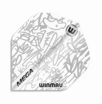 Winmau Flights Mega Standard - White W6900.243