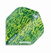 Winmau Flights Mega Standard - Green W6900.241