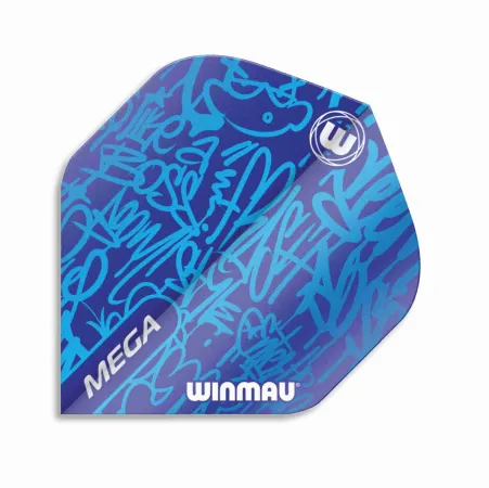 Winmau Flights Mega Standard - Blue W6900.240
