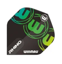 Winmau Flights Rhino - Black & Green W6905.228