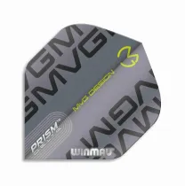 Winmau Flights Prism Delta - Michael van Gerwen 2021 - Grey Print W6915.222