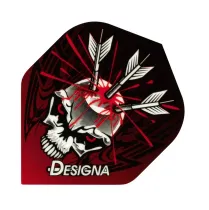 Designa Flights Darts in Skull F0614