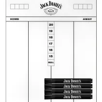 Mission Scoreboard Tafel Jack Daniels - 45 x 40 cm