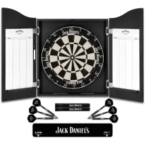 Mission Home Darts Centre - Kabinett mit Dartboard und Darts - Jack Daniels