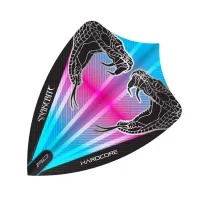 Red Dragon Flights Peter Wright Snakebite Hardcore - Freestyle - Pink & Blue RF6691