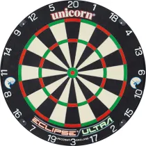 Unicorn Sisal Scheibe Eclipse Ultra Bristle Dartboard - with UniLock