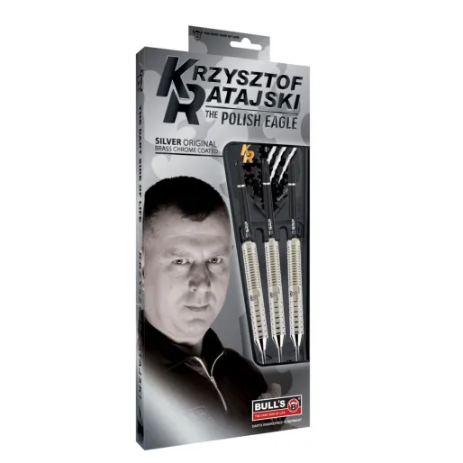 Bull's Darts Steel Krzysztof Ratajski - silver - 24g