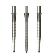 Mission Metallspitzen Sniper - Ripple - Silver - 28 mm