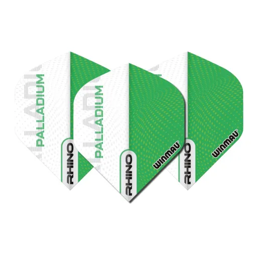 Winmau Flights Rhino - Palladium - Green W6905.233
