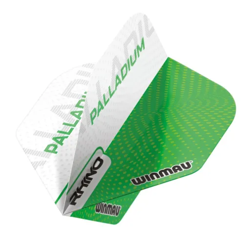 Winmau Flights Rhino - Palladium - Green W6905.233