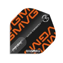 Winmau Flights Prism Delta - Michael van Gerwen - Black & Orange W6915.245