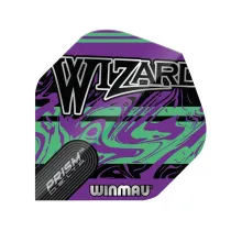 Winmau Flights Prism Delta - Simon Whitlock - Wizard - Purple & Green W6915.252