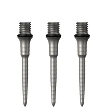 Mission Metallspitzen - Titan Ripple - Silver - 26 mm