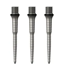 Mission Metallspitzen - Titan Ripple - Silver - 30 mm