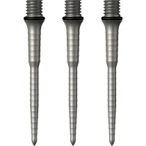 Mission Metallspitzen - Titan Ripple - Silver - 34 mm