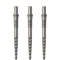 Mission Metallspitzen Sniper - Lunar FS - Silver - 28 mm