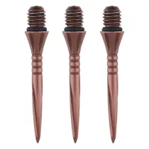 Unicorn Steel Tips - Volute Converta Points - Rosso - 27 mm