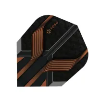 Harrows Flights Prime No6 - Black Knight F3982