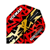 Red Dragon Flights Gerwyn Price Iceman Hardcore Premium - Red & Gold RF6871
