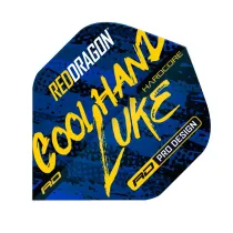 Red Dragon Flights Luke Humphries Signature Hardcore - Blue RF6864
