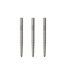 Mission Steel Tips Ripple - Silver - 32 mm