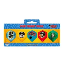 Shot Flight-Set Value Range Five Flight Pack - No6