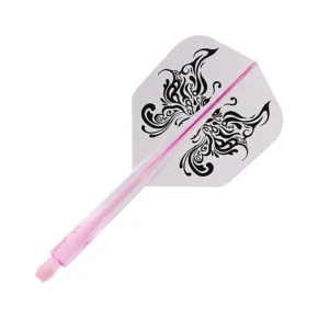 Condor Flights AXE Tribal Butterfly - Small - Long - Clear Pink CN492