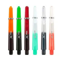 XQMax Darts Shaft Gradient with Logo - medium - clear red