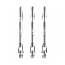 XQMax Darts Shaft Aluminium - medium - silver
