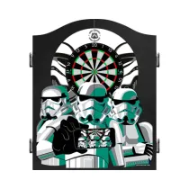 Mission Dartboard Cabinet Original StormTrooper - C1 - Black Base - Storm Trooper - Selfie