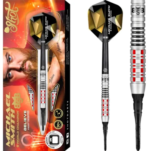 Shot Darts Michael Smith - Bully Boy - Believe - 18g