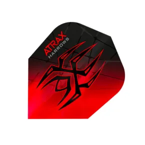 Harrows Flights Atrax - No6 - Red F4281
