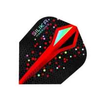 Harrows Flights Silika Colourshift - Tough Crystalline Coated - No6 - Red F4293