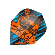 Harrows Flights Savage - No2 - Orange F4273