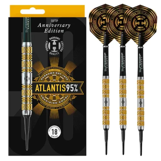 Harrows Darts Atlantis - Anniversary Edition - 18g