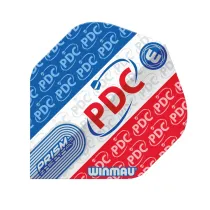 Winmau Flights Prism Zeta - PDC - Red, Blue & White W6915.324