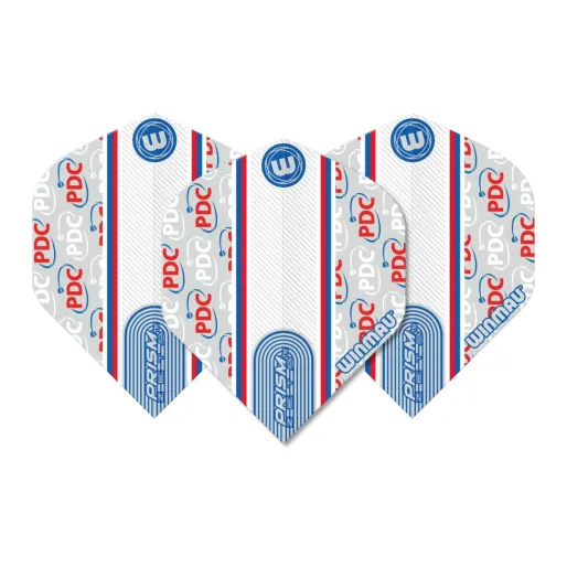 Winmau Flights Prism Zeta - PDC - White W6915.327