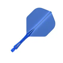 Winmau Flights Fusion - azure blue - short