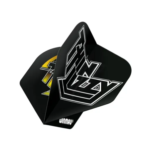 Winmau Flights Rock Legends - Thin Lizzy - Black - W6905.246