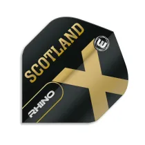 Winmau Flights Rhino Black & Gold Flag - Scotland W6905.202